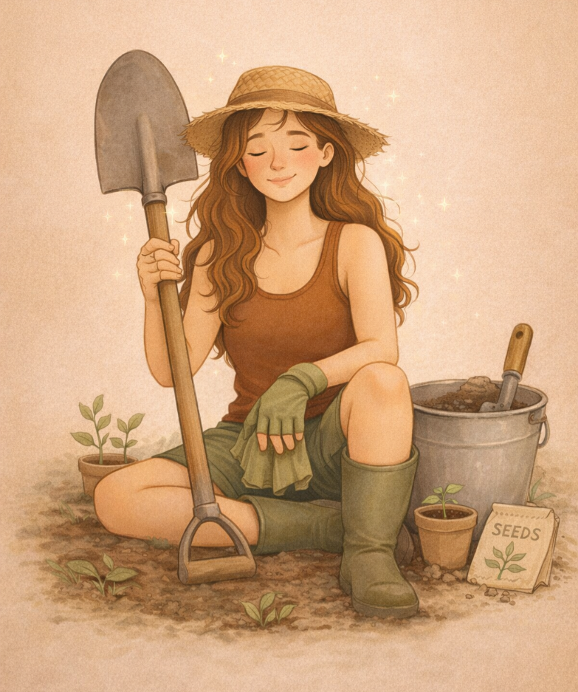 Shovels, Seeds & Sore Hip Flexors